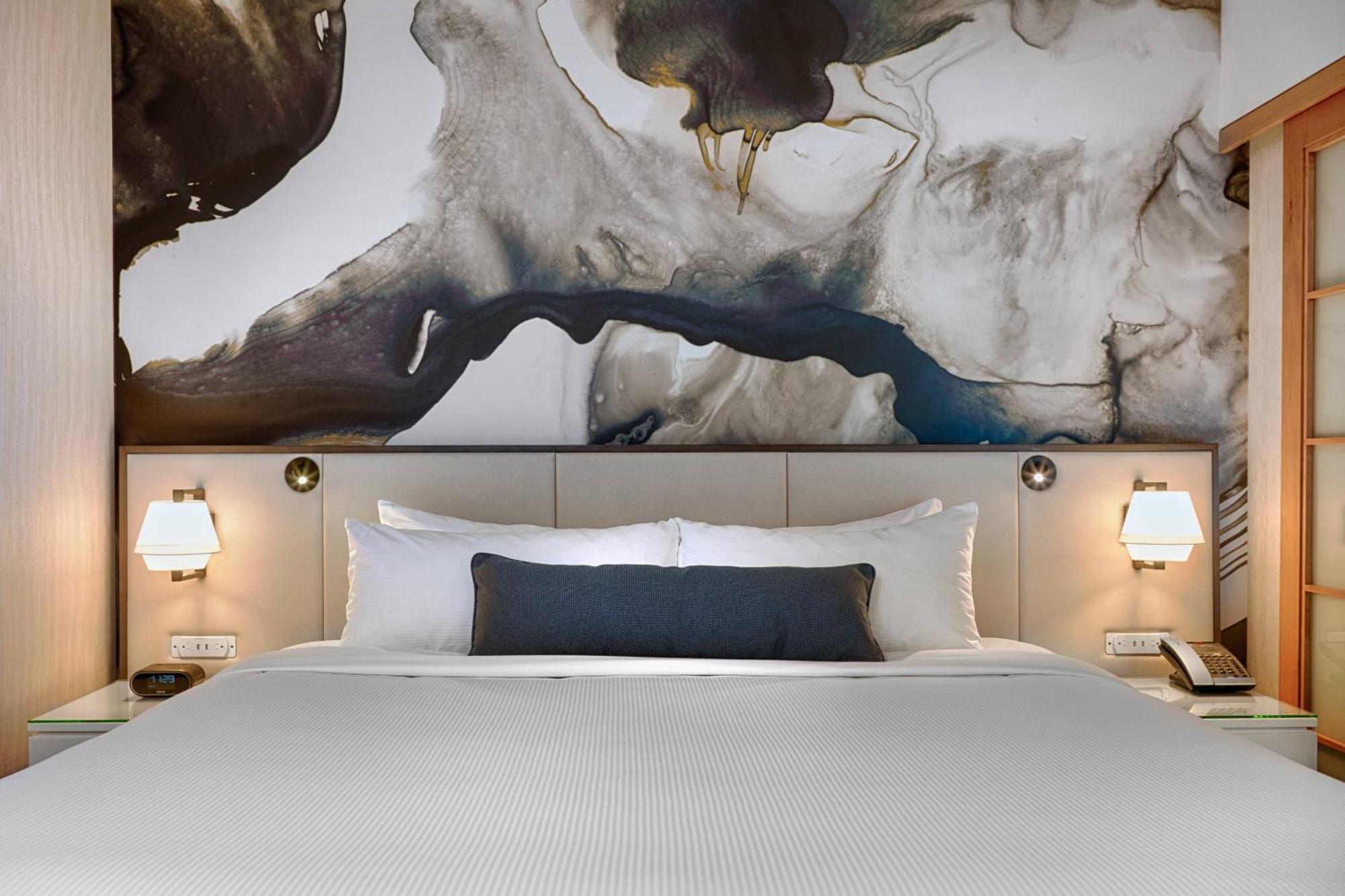 Suíte com 1 Cama King-size e Sofá-cama